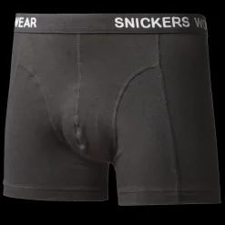 Outlet Snickers Boxershorts 2-pak sort str. 2XL