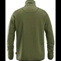 Jakker Og Veste^Snickers fleecejakke med lynlås khaki grøn str. XL