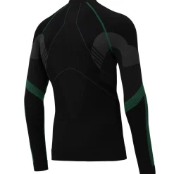 Clearance Snickers Flexiwork undertrøje langærmet sømløs sort/grå str. L