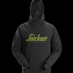 Discount Snickers Logo hættetrøje sort str. XL