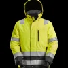 Snickers Jakker Og Veste^vandtæt jakke gul/sort str. S