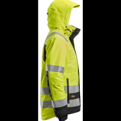 Snickers Jakker Og Veste^vandtæt jakke gul/sort str. S