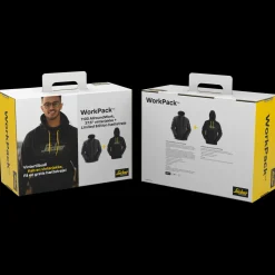 Snickers Jakker Og Veste^workpack pilejakke + hættetrøje sort 3XL