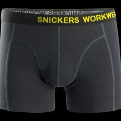 Snickers Undertøj^Workwear boxershorts 2-pak sort/koksgrå str. M