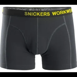 Snickers Undertøj^Workwear boxershorts 2-pak sort/koksgrå str. M