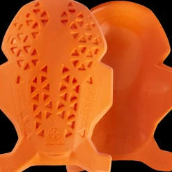 Knæbeskyttere^Snickers Workwear D3O ergonomisk knæpude til håndværkere orange