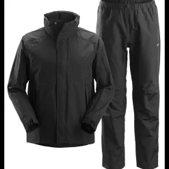 New Snickers Workwear regnsæt letvægt sort str. L