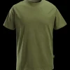 Snickers T-Shirts^Workwear t-shirt kortærmet klassisk khaki grøn str. 2XL