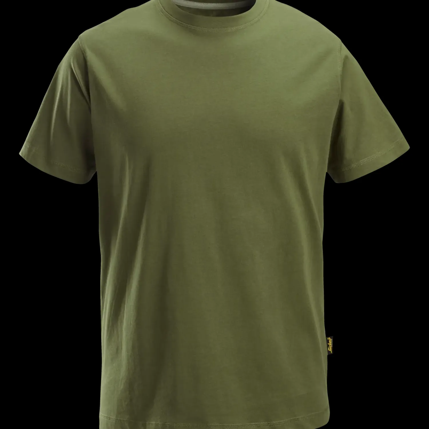 Snickers T-Shirts^Workwear t-shirt kortærmet klassisk khaki grøn str. 2XL