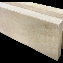 Clearance Sokkelfliser Marmor Travertin Suprem beige 7x61x1 cm