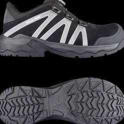 Clearance Solid Gear Onyx Low sikkerhedssko sort/grå str.45