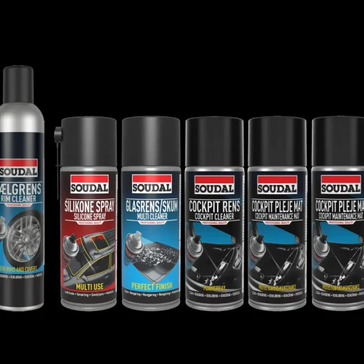 Soudal Auto Reservedele Og Forbrugsvarer^autopakke til rengøring 6 dele