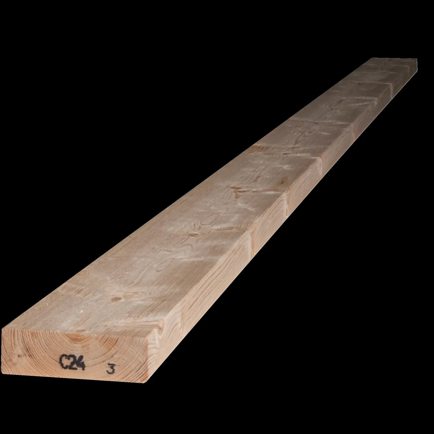Spærtræ^Spærtræ gran C24 47x150 mm (45x145) x 3,6 m
