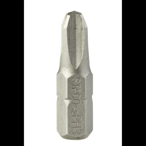 Staco Bits- Og Bitssæt^bits 1/4"x25 mm PH3 2 stk