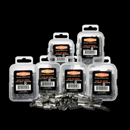 Staco Bits- Og Bitssæt^bits 1/4"x25 mm PH3 2 stk