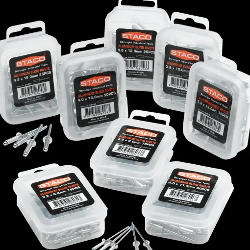 Best Staco blindnitte 4,0 x 14,0 mm alu/stål 50 stk