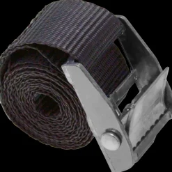 Surring^Staco lastestrop 25mmx1m, Sort