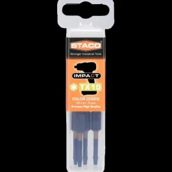Bits- Og Bitssæt^STACO Slagbits 50 mm TX30 5 stk rød