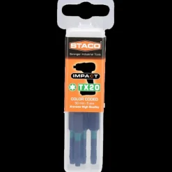 Bits- Og Bitssæt^STACO Slagbits 50 mm TX30 5 stk rød