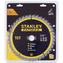 New Stanley STA15645-XJ rundsavsklinge Ø254x30 mm 40T