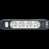 4-stikdåse med ledning og USB A+C 1,4m