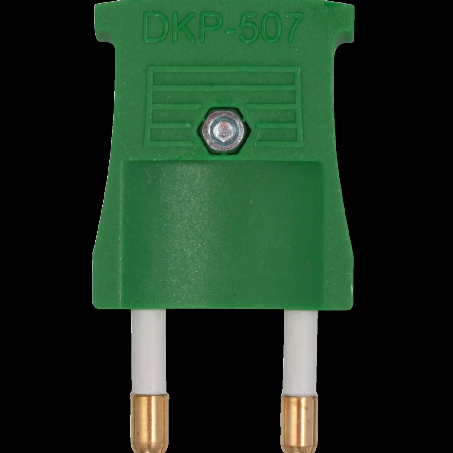 New E-Line Stikprop flad 250V grøn