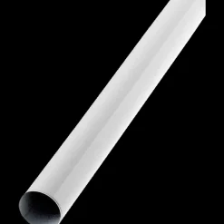 Hot Stålrør Ø25 mm x 2,44 m hvid