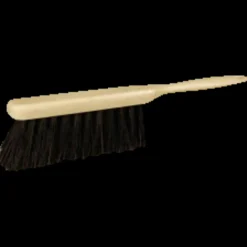 G. Funder Rengøringsartikler|Tilbehør Til Kontor Og Værksted^Støvekost med Arenga fibre og beige plastskaft