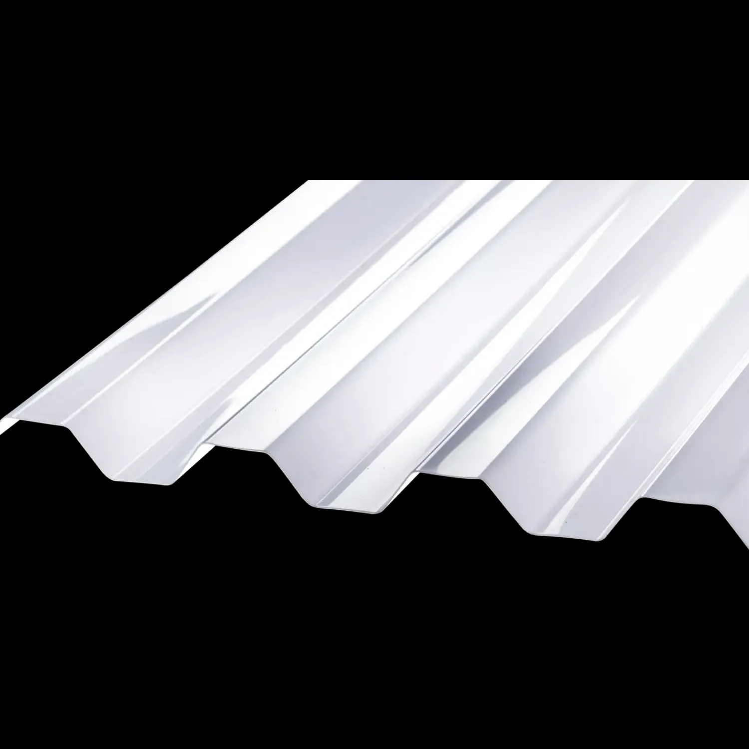 RIAS Plasttage^Sunlux Hi PVC trapez tagplade opal 1039x4880x0,8 mm