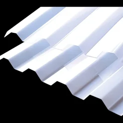 RIAS Plasttage^Sunlux Hi PVC trapez tagplade opal 1039x4880x0,8 mm