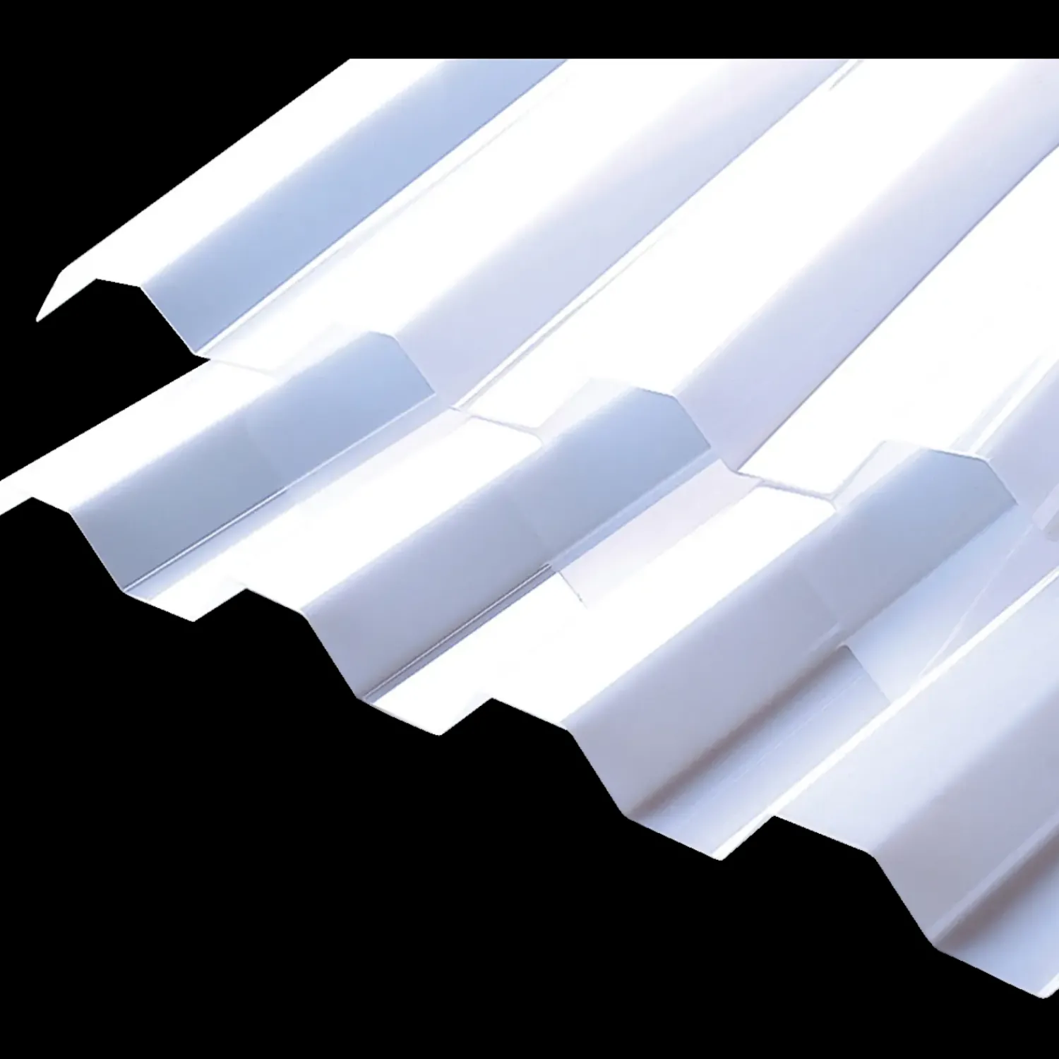 RIAS Plasttage^Sunlux Hi PVC trapez tagplade opal 1039x4880x0,8 mm