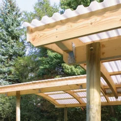 RIAS Plasttage^Sunlux Hi PVC trapez tagplade opal 1039x4880x0,8 mm