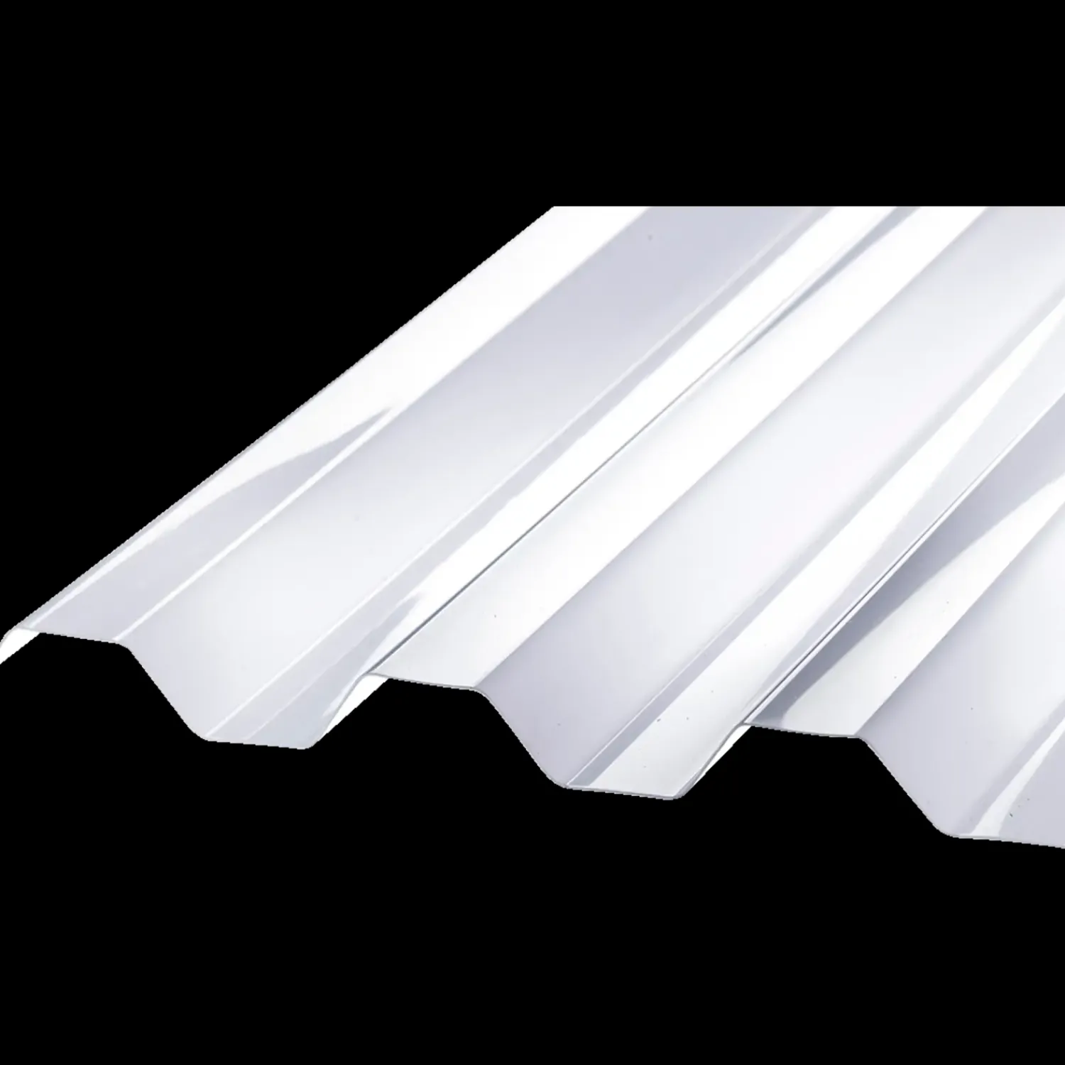 RIAS Plasttage^Sunlux Hi PVC trapez tagplade opal 1039x4880x0,8 mm