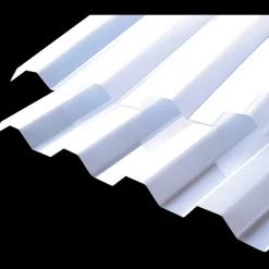 RIAS Plasttage^Sunlux Hi PVC trapez tagplade opal 1039x4880x0,8 mm