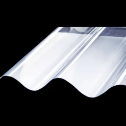 RIAS Bølgeplader^Sunlux Hi-PVC ovenlysplade B9 - profil 177/51 faldsikret 1020x1220x1 mm