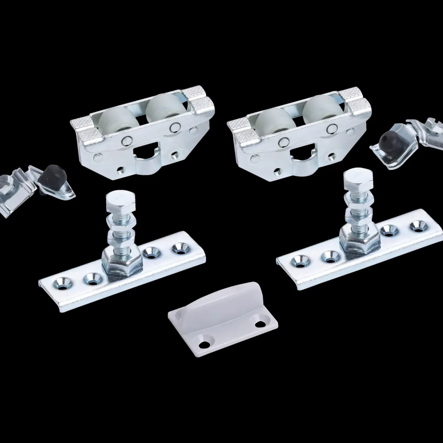 Clearance Svalk KG 75 skydedørsbeslagsæt u/skinne