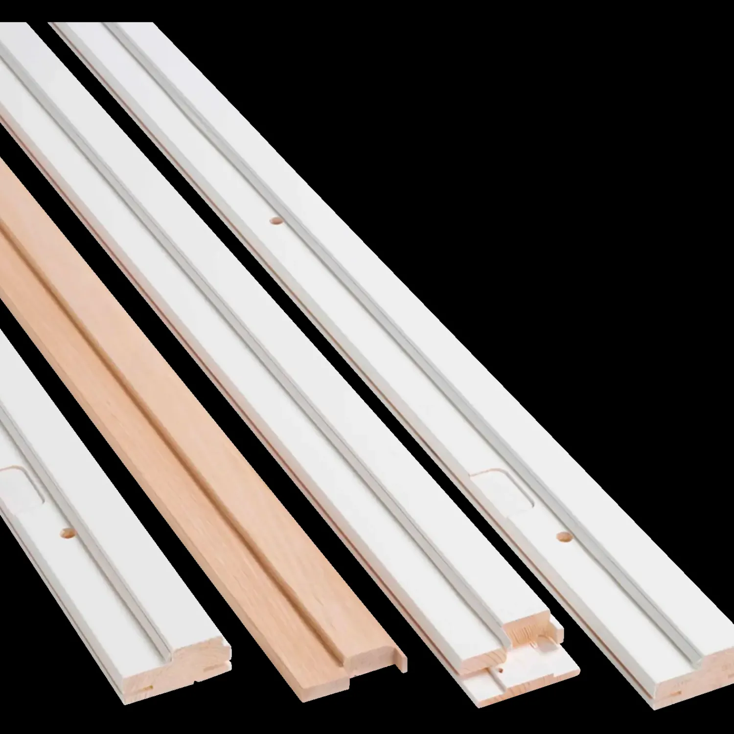 Swedoor Karme^Flex +Karm 92 mm hvid fyr 786x2089 mm m/std.bund i bøg