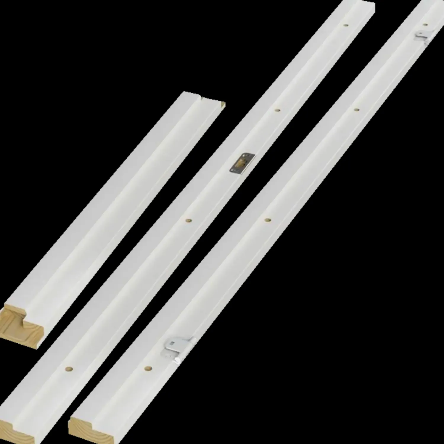 Best Swedoor +karm uden bund 100x1513x2089 mm fyr hvid