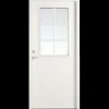 Hoveddøre^Swedoor P-400 facadedør med glas 948x2115 mm højrehængt hvid