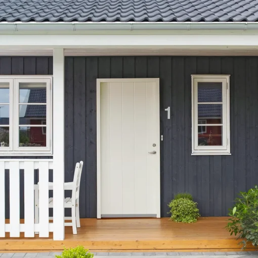 Sale Swedoor P-100 hvid 60x948x2115 mm højrehængt