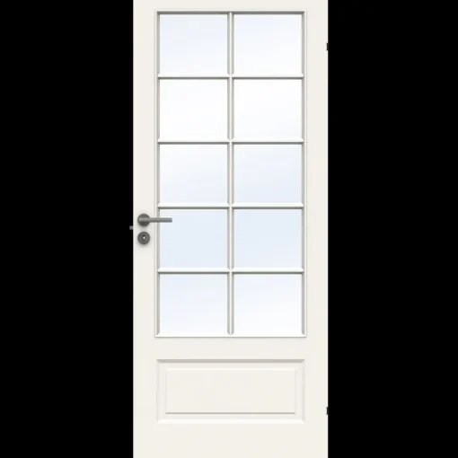 Discount Swedoor sprossedør SP10 glas hvid 40x825x2040 mm