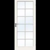 Swedoor Indvendige Døre^sprossedør SP12 glas hvid 40x825x2040 mm