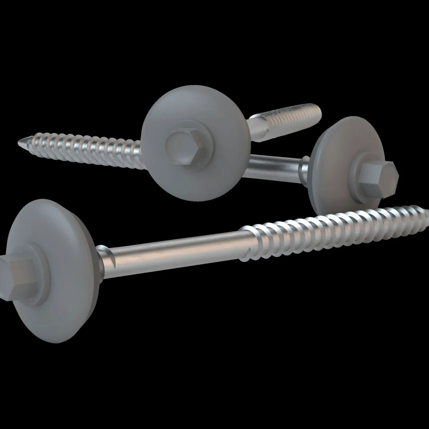 Sale Swisspearl 120 tagskrue m/EDPM skive 6x120 mm grå 100 stk