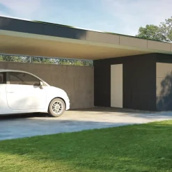 Swisspearl Facadebrædder^patina brædder P 070 flint, 150 x 2500 x 6 mm