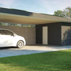 Swisspearl Facadebrædder^patina brædder P 070 flint, 150 x 2500 x 6 mm