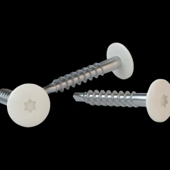 Swisspearl Facadeskruer^Plank SCR-W facadeskrue hvid 4,8x44 mm 250 stk.