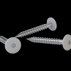 Swisspearl Facadeskruer^SCR-W facadeskrue 4.5x41 mm A2  CP010 lysegrå 250 stk