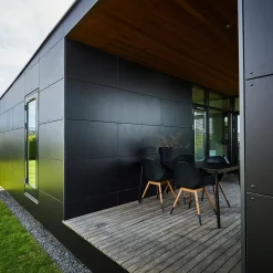 New Swisspearl Zenor fibercementplade 8x1192x2500 mm sort