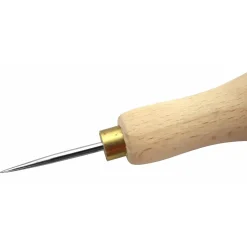Skruetrækkere^Syl m/rund spids og træskæft