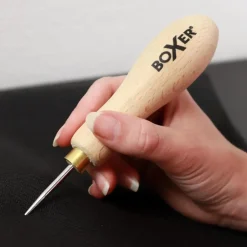 Skruetrækkere^Syl m/rund spids og træskæft